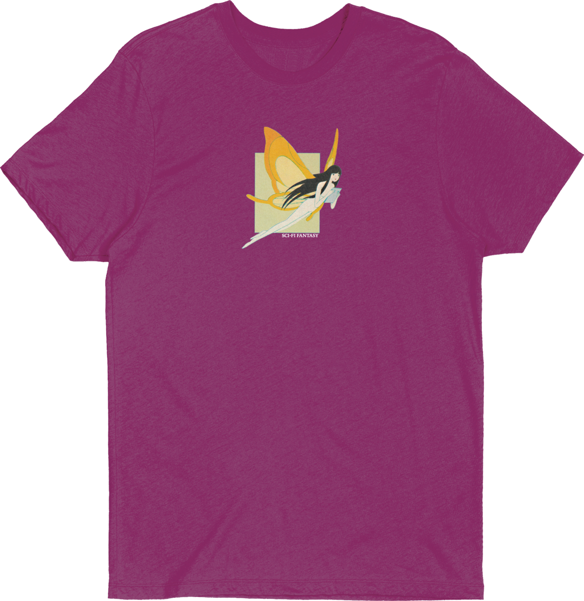 SCI-FI FANTASY - Moth Girl Tee Berry