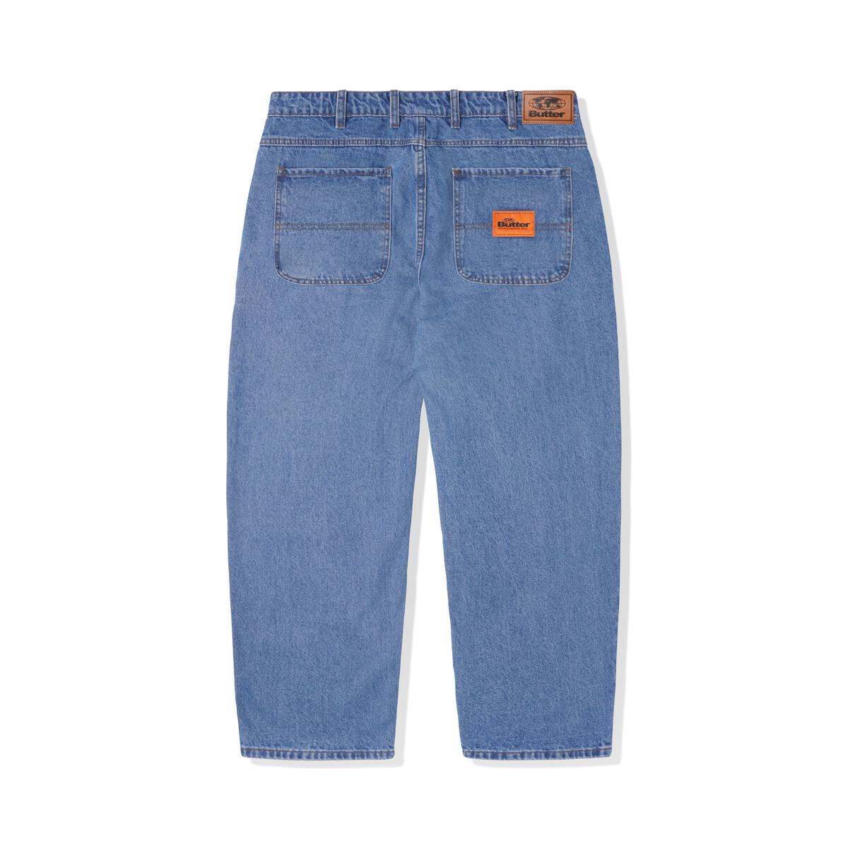 BUTTER GOODS - Santosuosso Denim Pants Washed Indigo