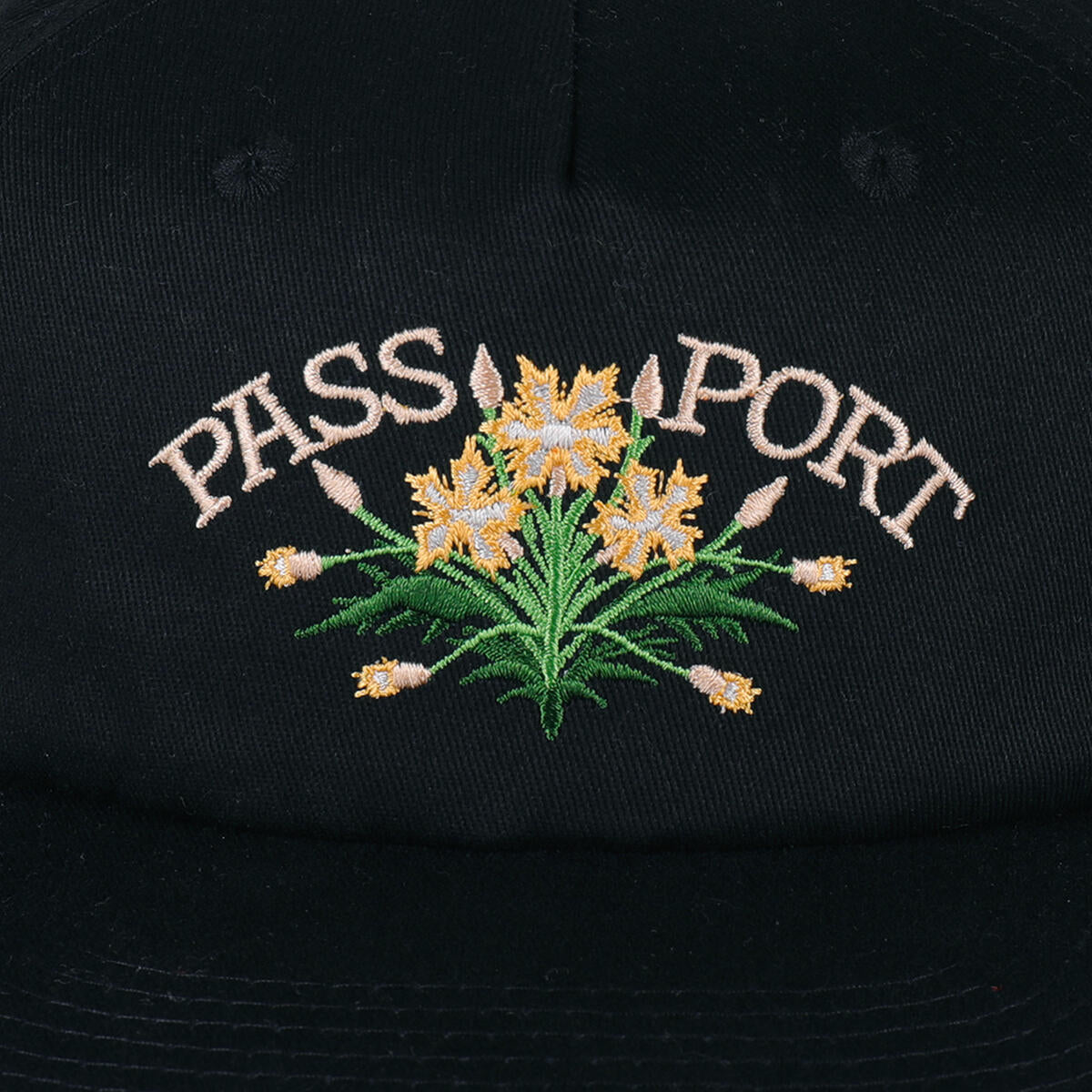 PASS~PORT - Bloom Workers Cap Black