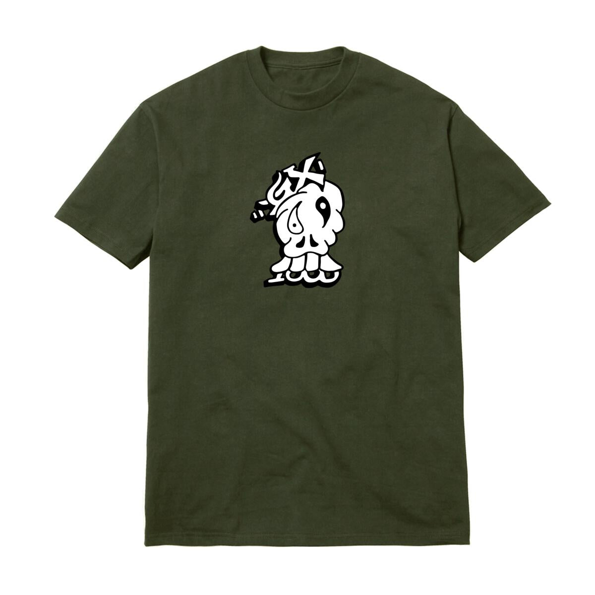 GX1000 - Mind Over Matter Tee Military Green