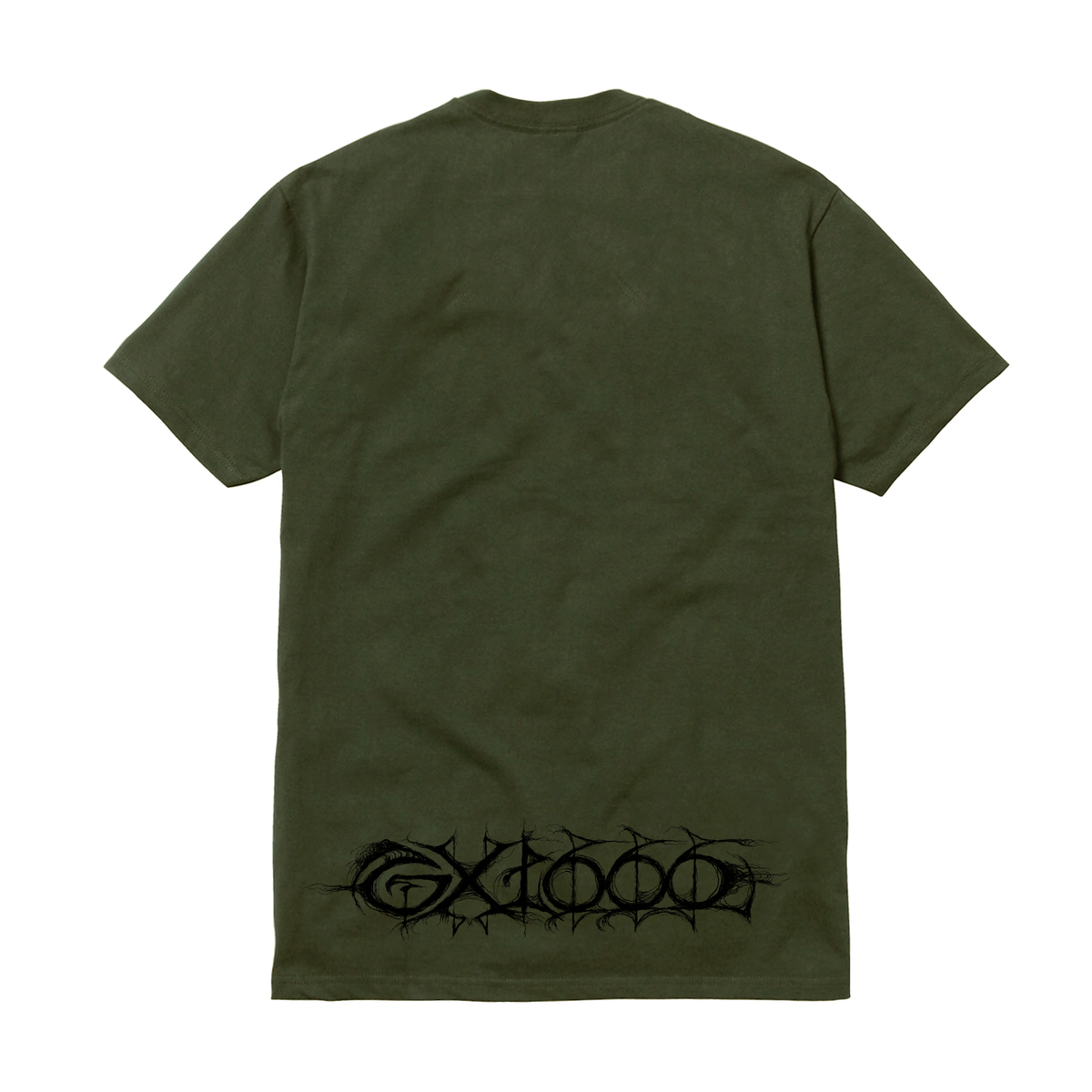 GX1000 - Dystopia Gas Mask Tee Military Green