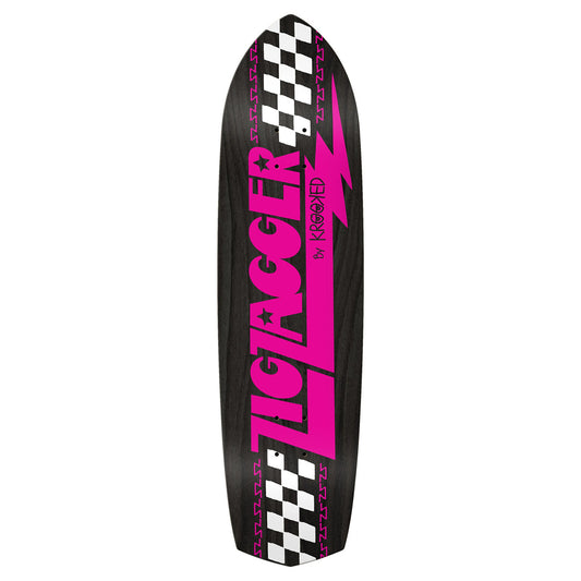 KROOKED - Zip Zagger Black/Pink - 8.62