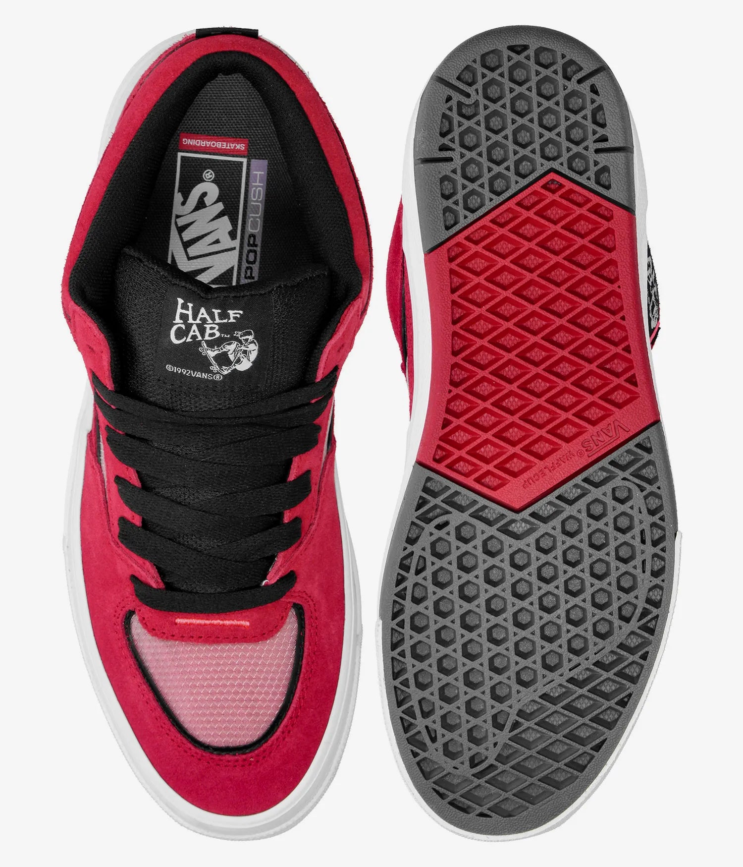 VANS - Skate Half Cab Wafflecup Red/Black/Grey