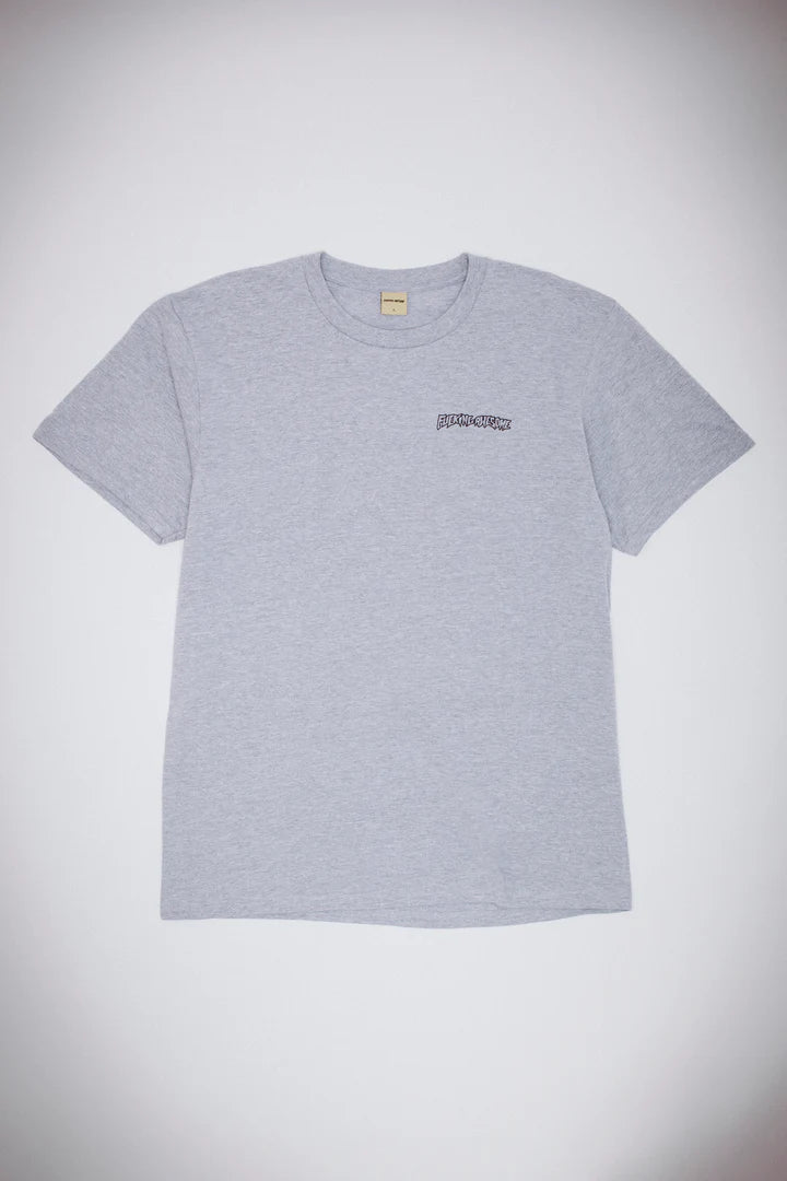 FUCKING AWESOME - A Broken System Tee Heather Grey