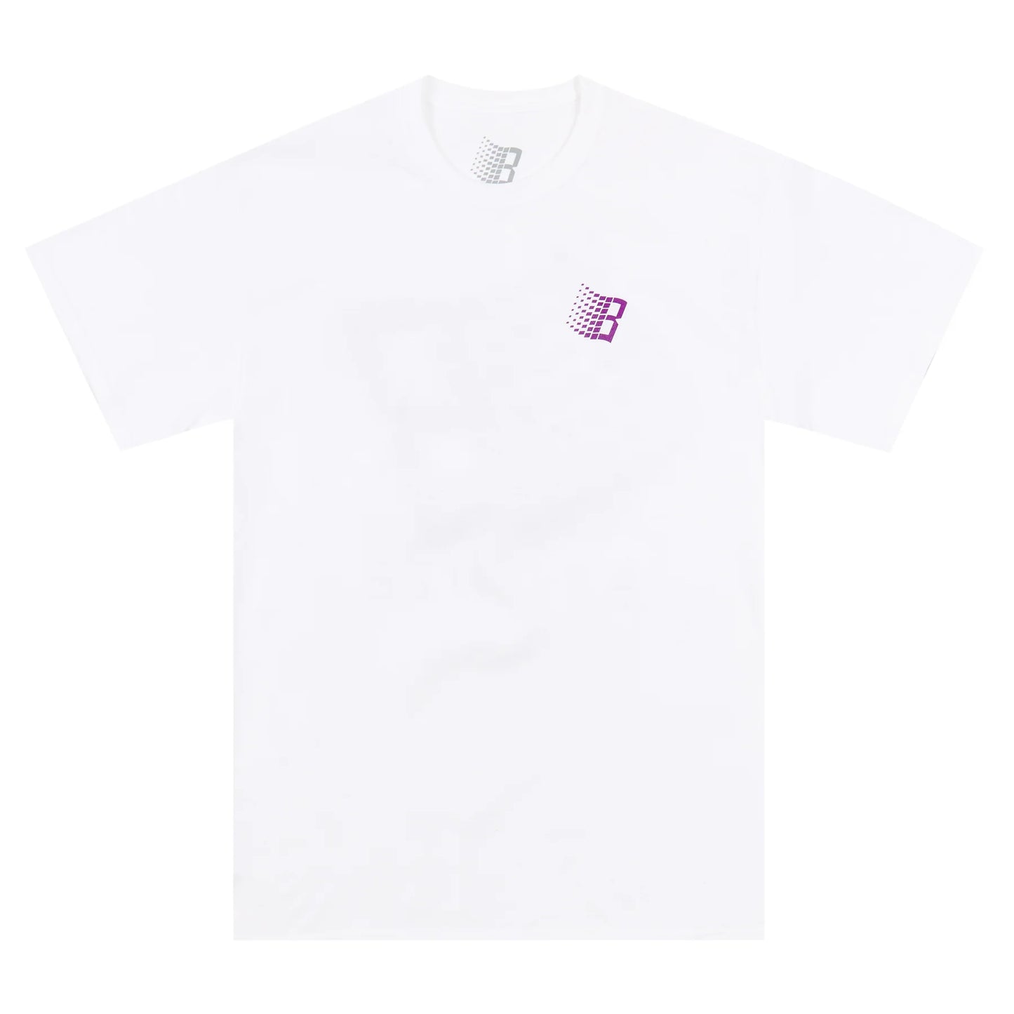 BRONZE56K - Polka Dot Logo Tee White