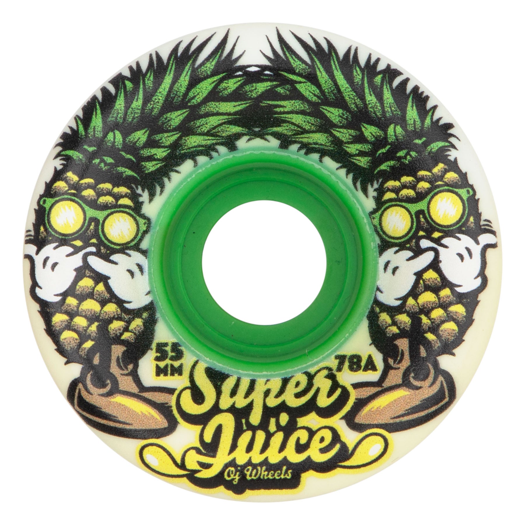 OJ WHEELS - 55mm Pina Colada Mini Super Juice Orange 78a
