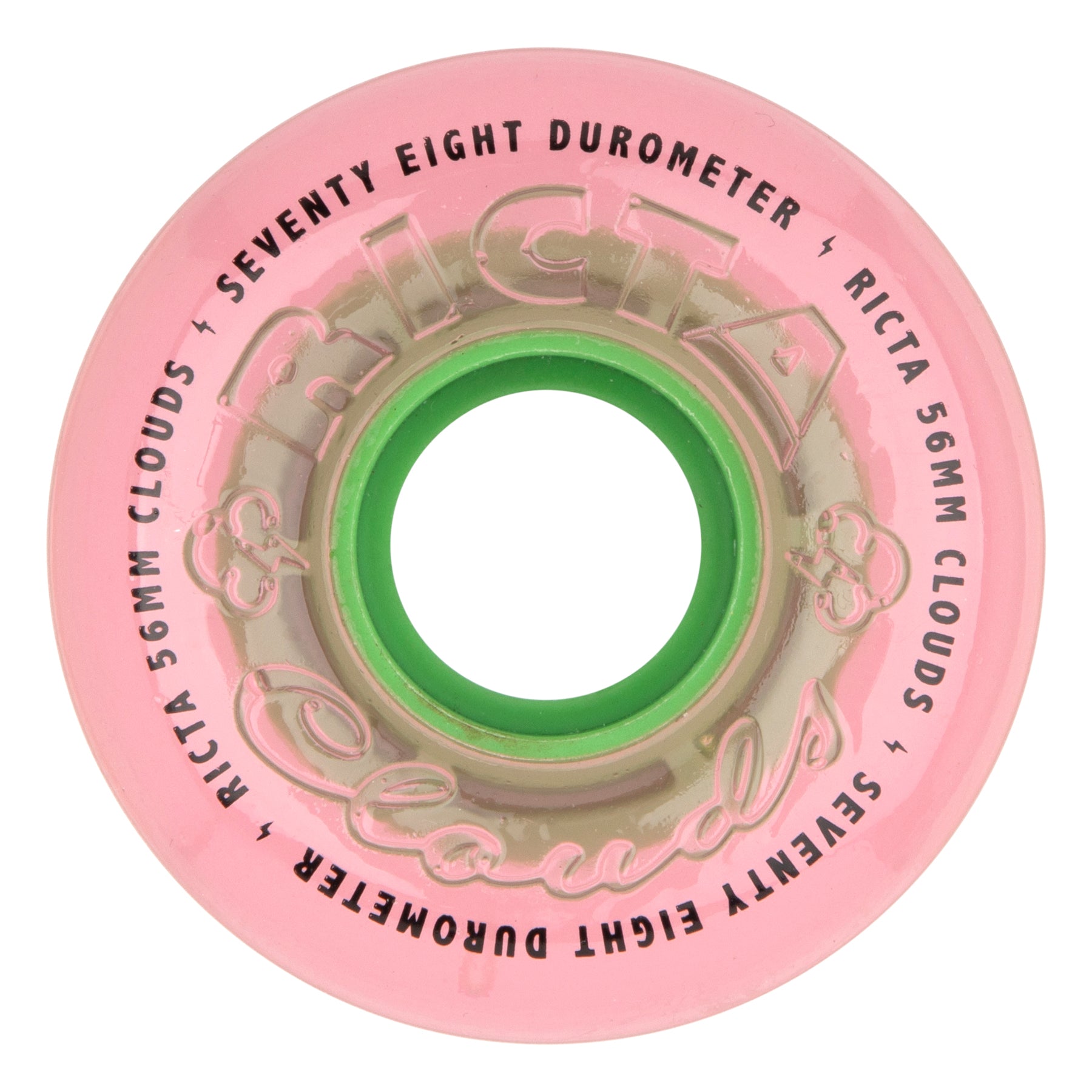 RICTA - 56mm Watermelon Clouds Pink 78a