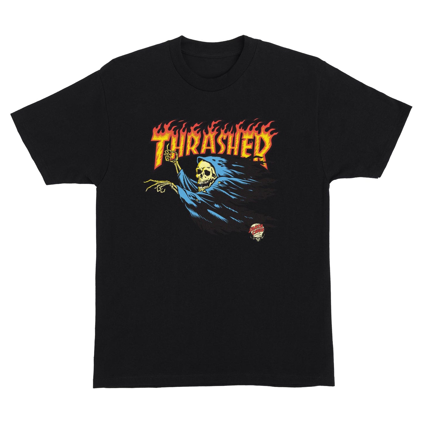 SANTA CRUZ - Thrasher O'Brien Reaper Tee Black