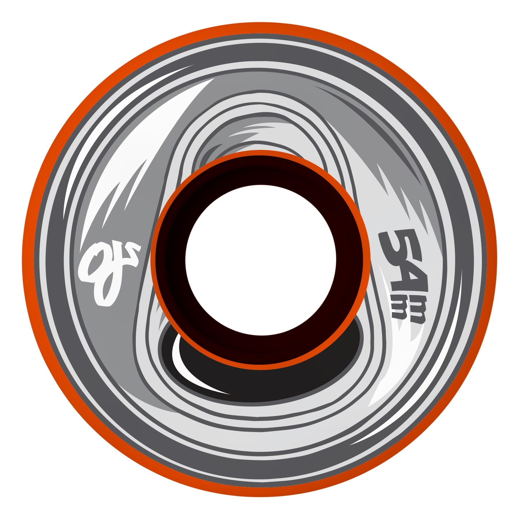 OJ WHEELS - 54mm Frozen Juice Keyframe Orange 92a