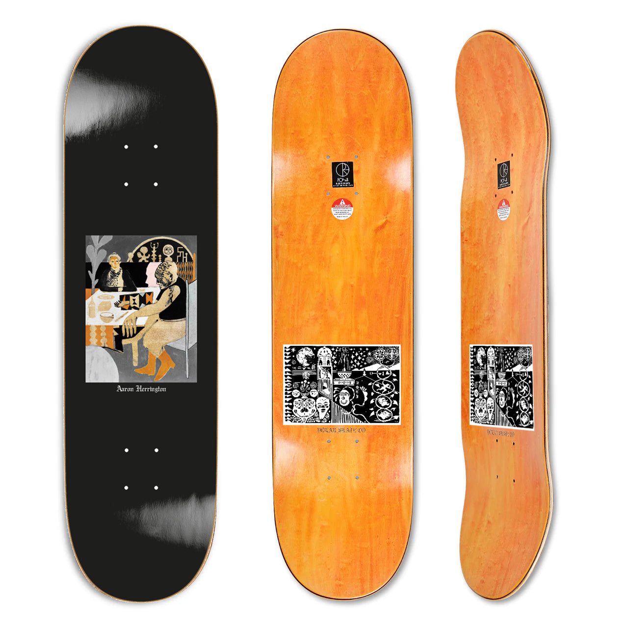 POLAR SKATE CO. - Aaron Herrington Tea Riders - 8.125