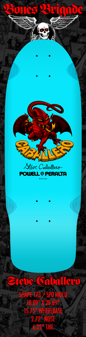 POWELL PERALTA - Bones Brigade Series 15 - Steve Caballero
