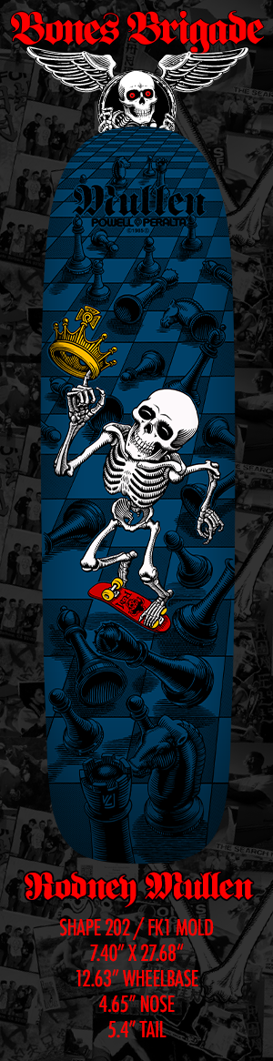 POWELL PERALTA - Bones Brigade Series 15 Rodney Mullen - 7.4