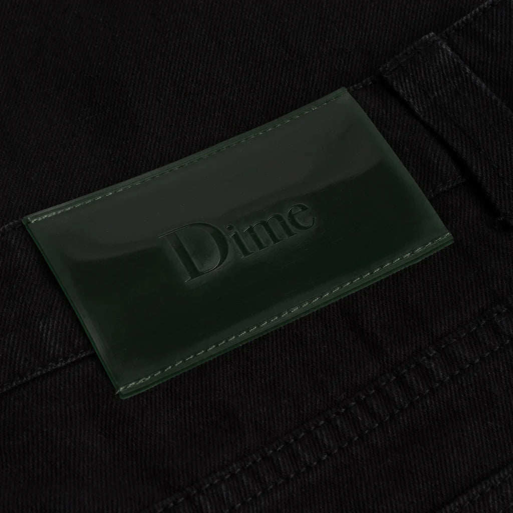 DIME - Relaxed Denim Pants Black