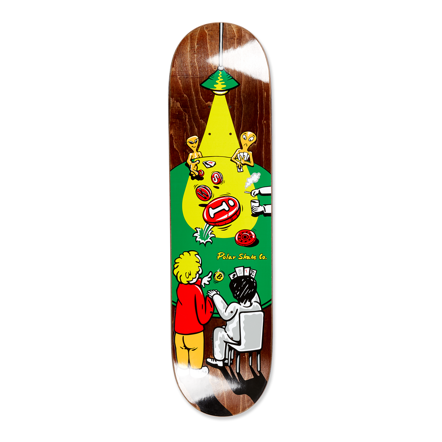 POLAR SKATE CO. - Oskar Rosenberg Poker Face - 8.125 Short