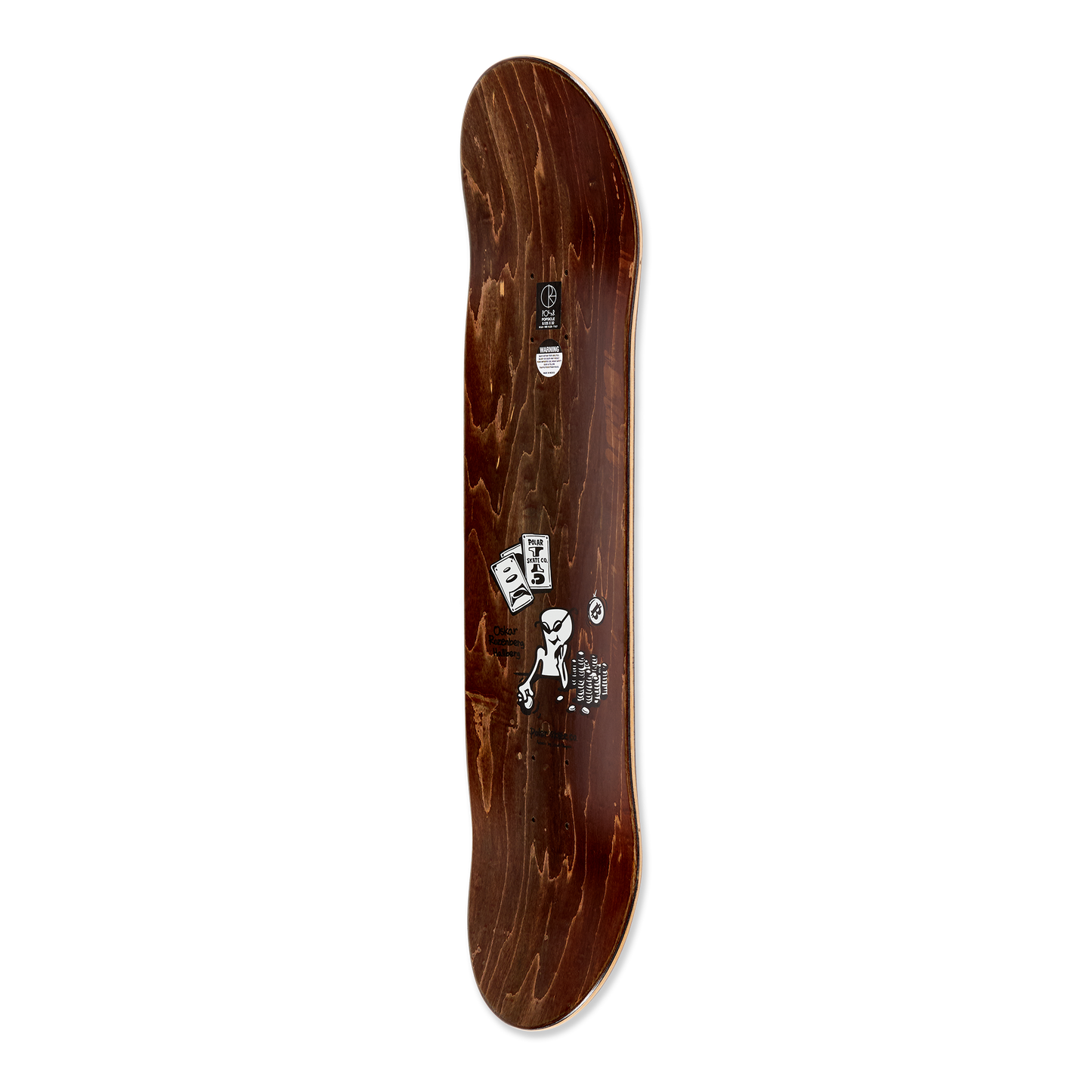 POLAR SKATE CO. - Oskar Rosenberg Poker Face - 8.125 Short