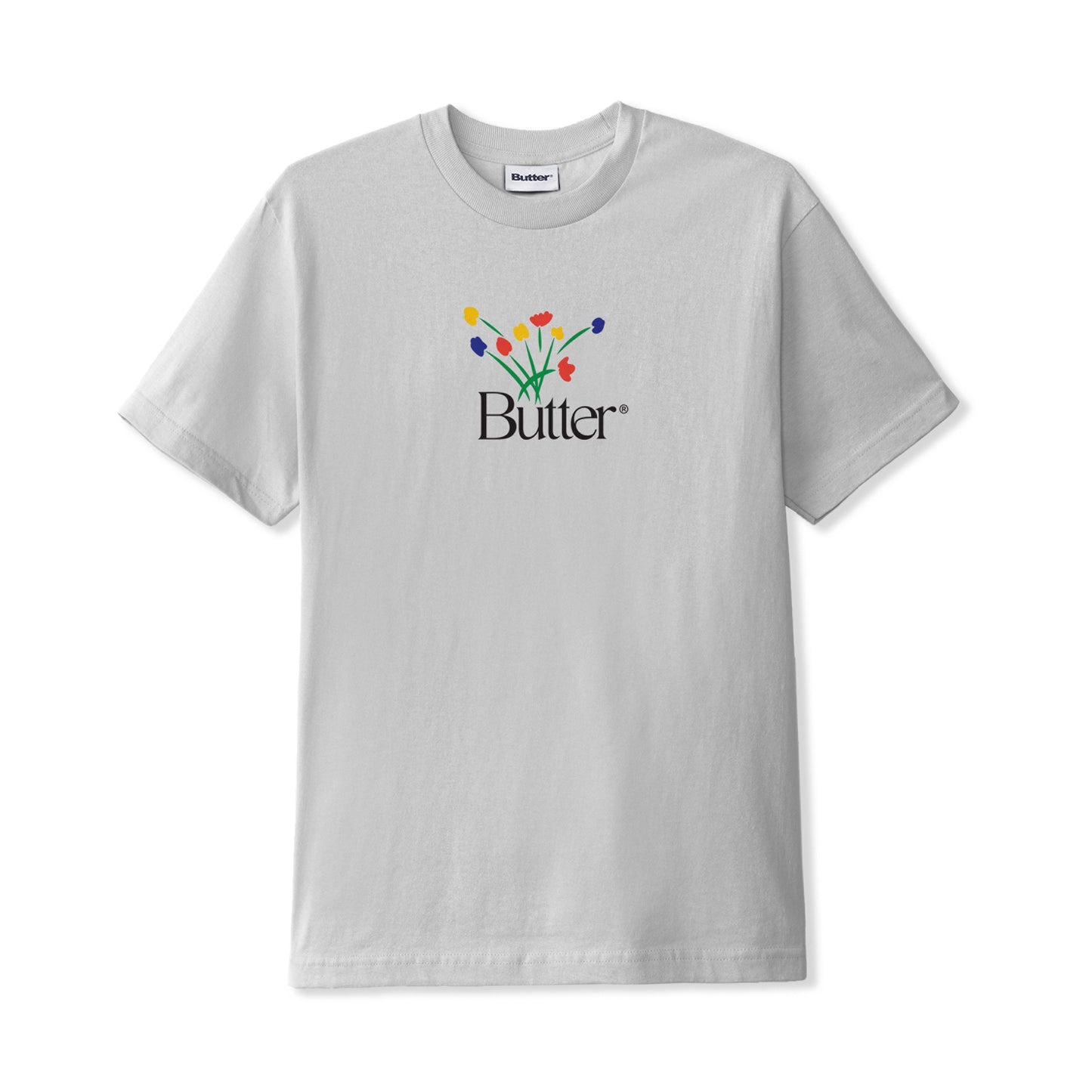 BUTTER GOODS - Bouquet Tee Cement