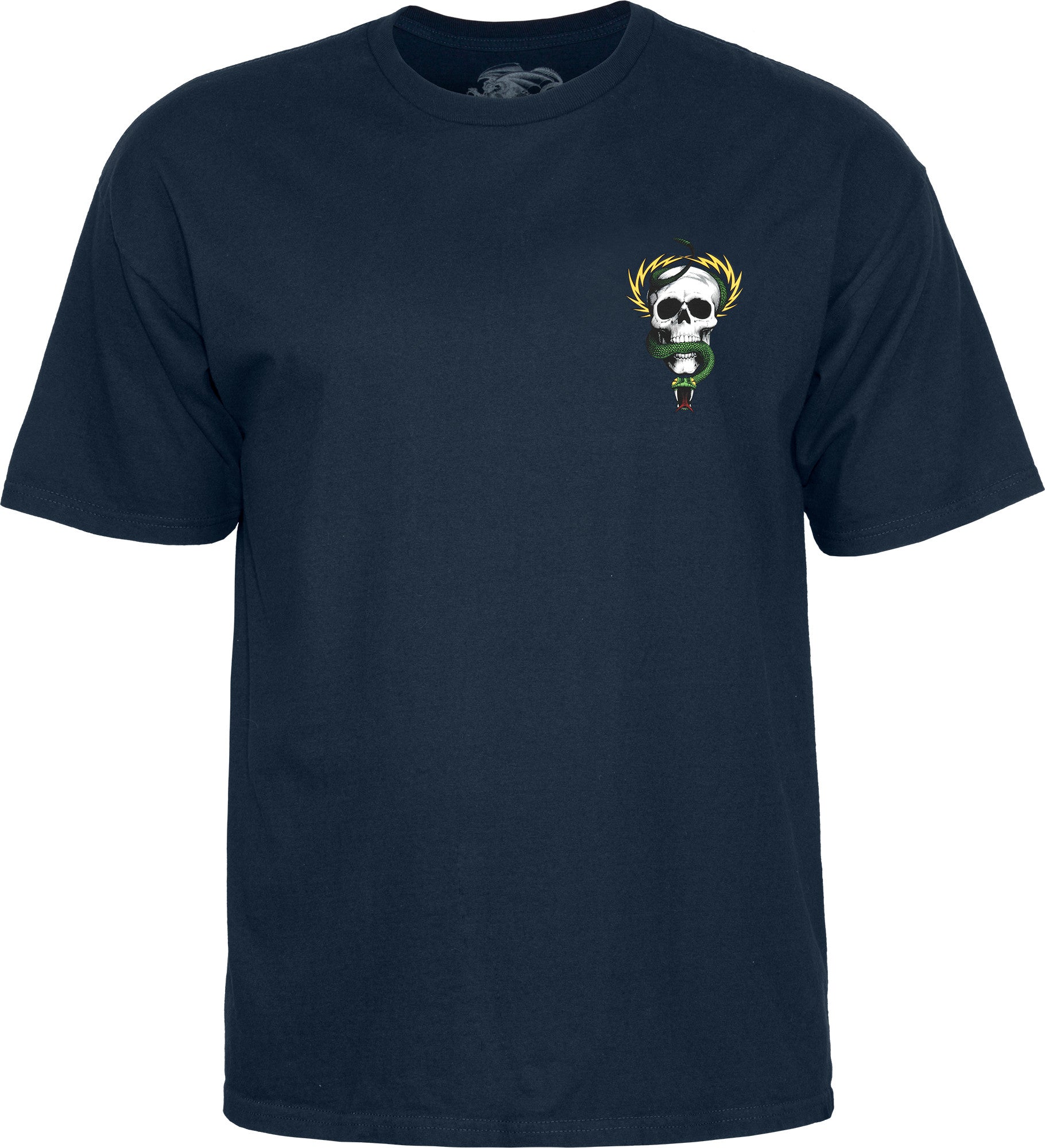 POWELL PERALTA -McGill Skull & Snake T-Shirt Navy