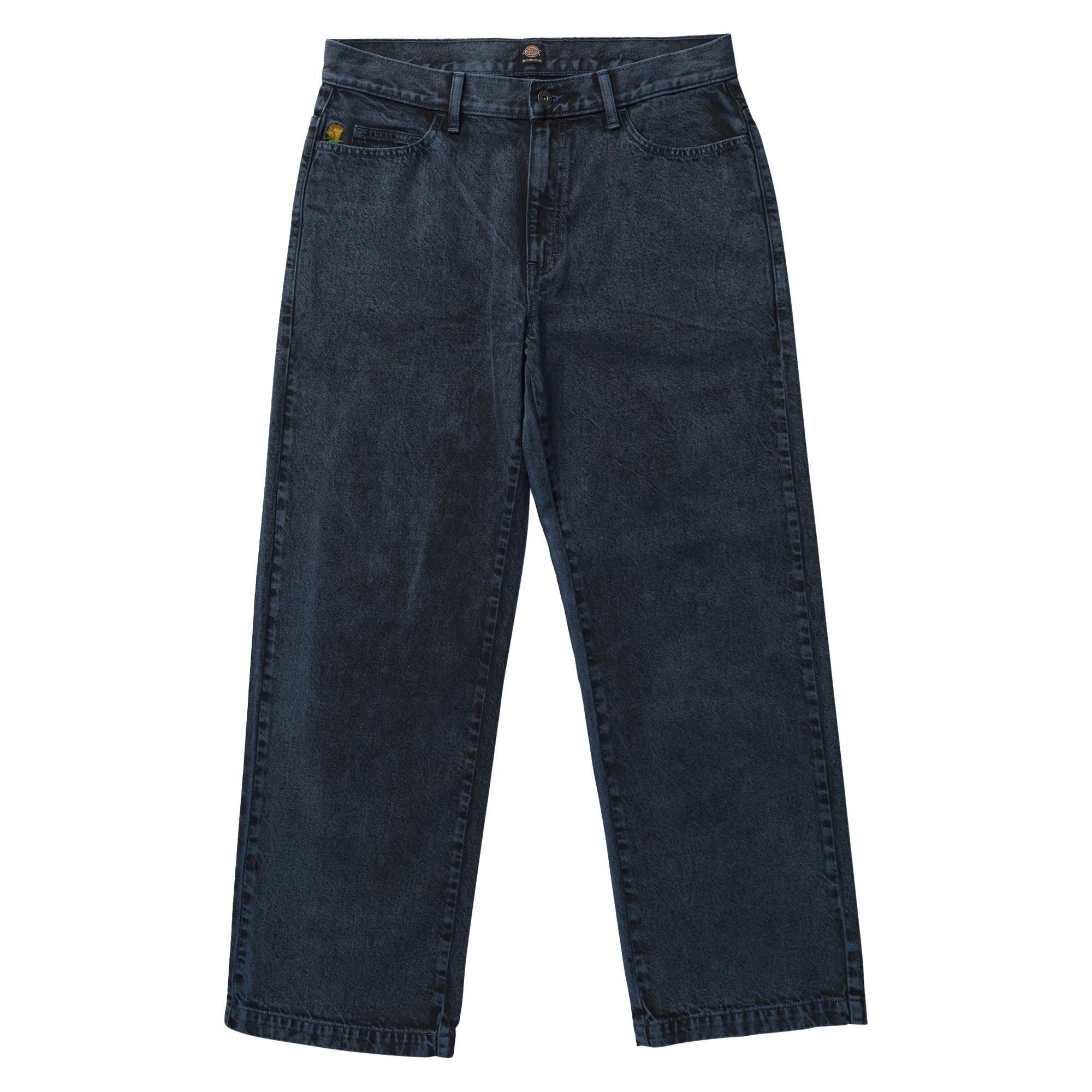 DICKIES - Skateboarding Tom Knox Loose Fit Denim Garment Dye Deep Blue