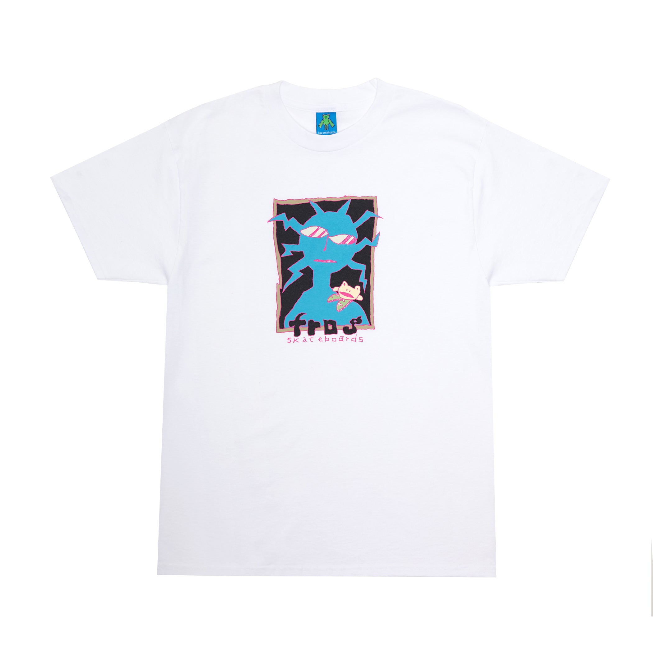 FROG - Shoulder Frog Tee White