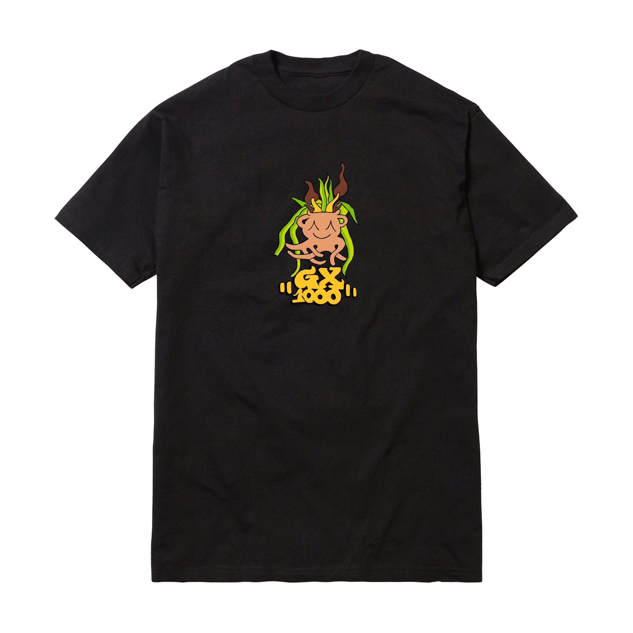 GX1000 - Flower Pot Tee Black