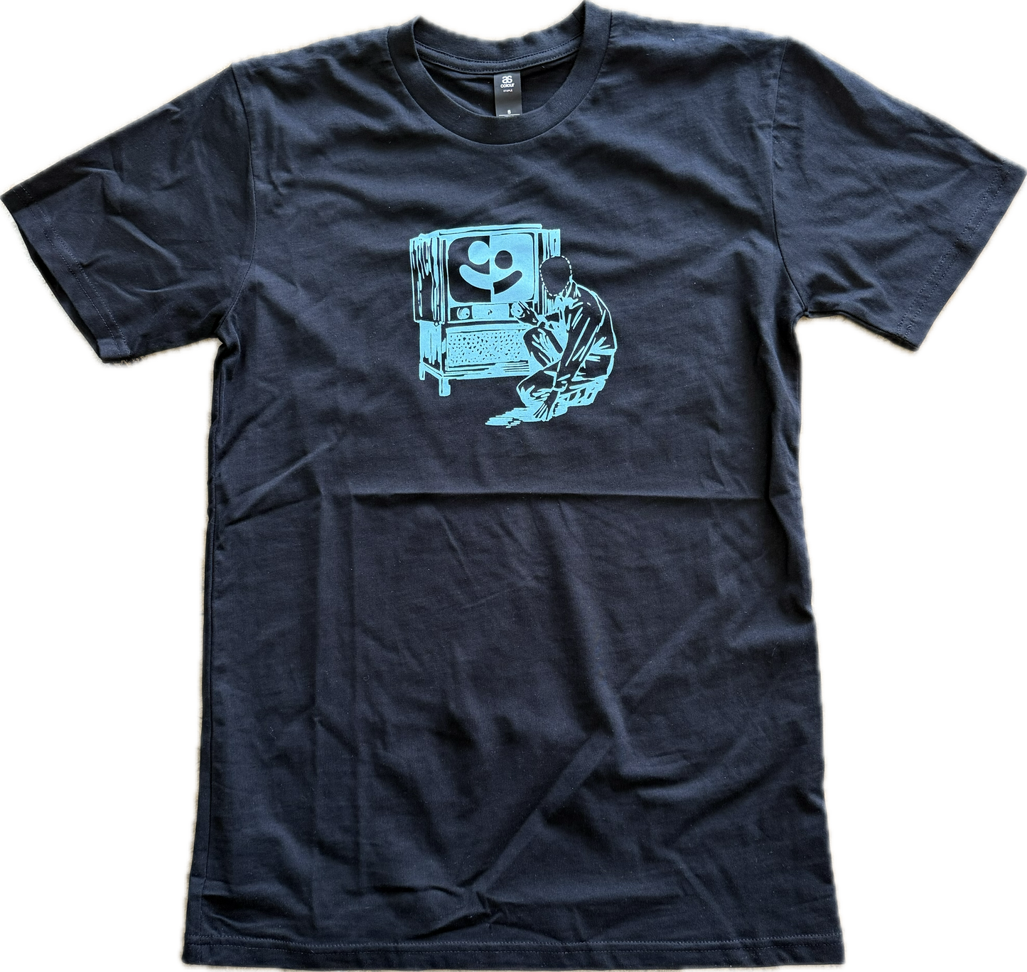 DELI - Programmer Tee Black/Light Blue