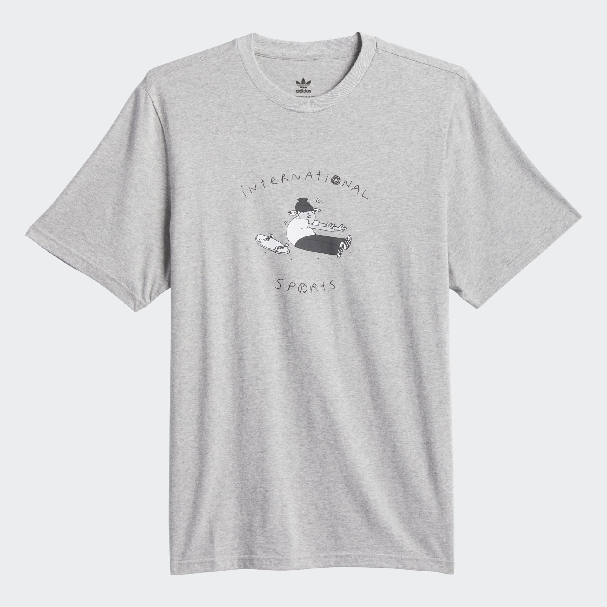 ADIDAS - Henry Jones Stretch T-Shirt Heather Grey