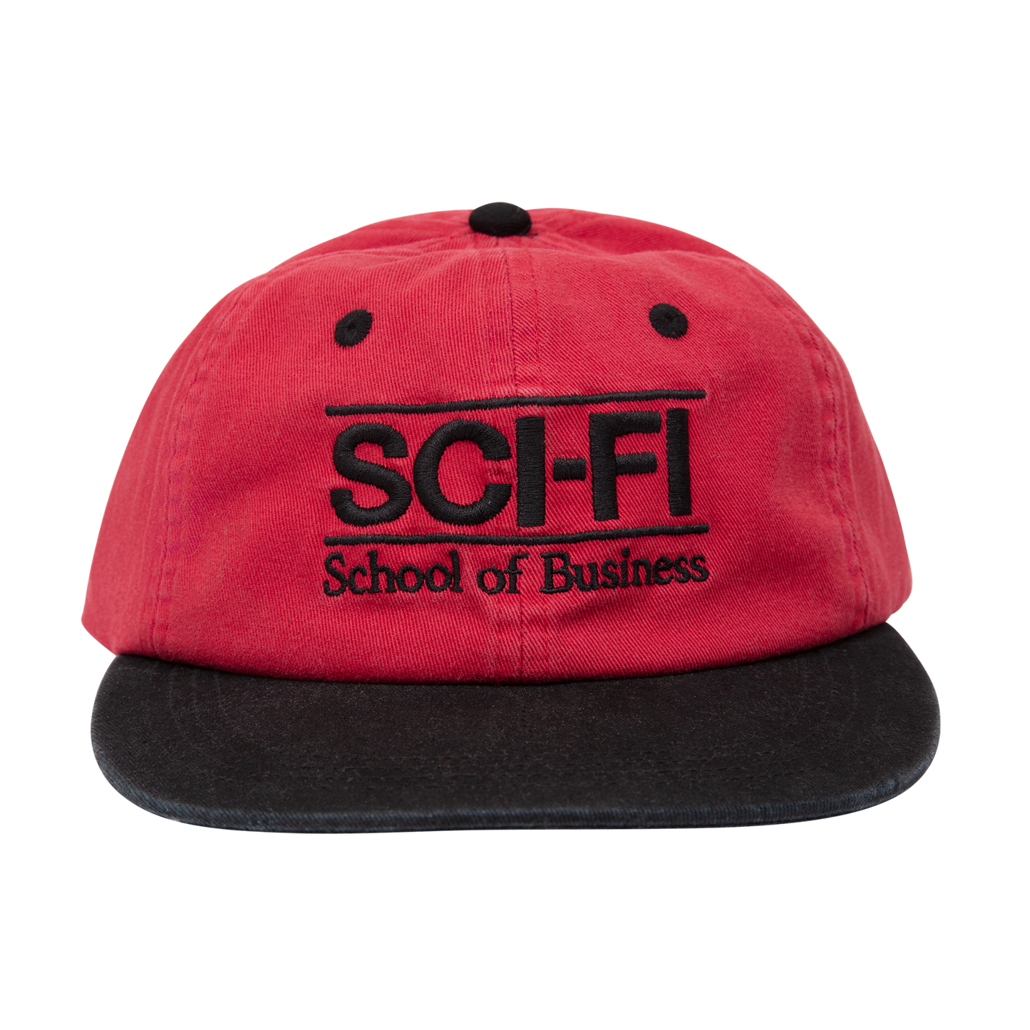 SCI-FI FANTASY - School Of Business Cap Red/Black