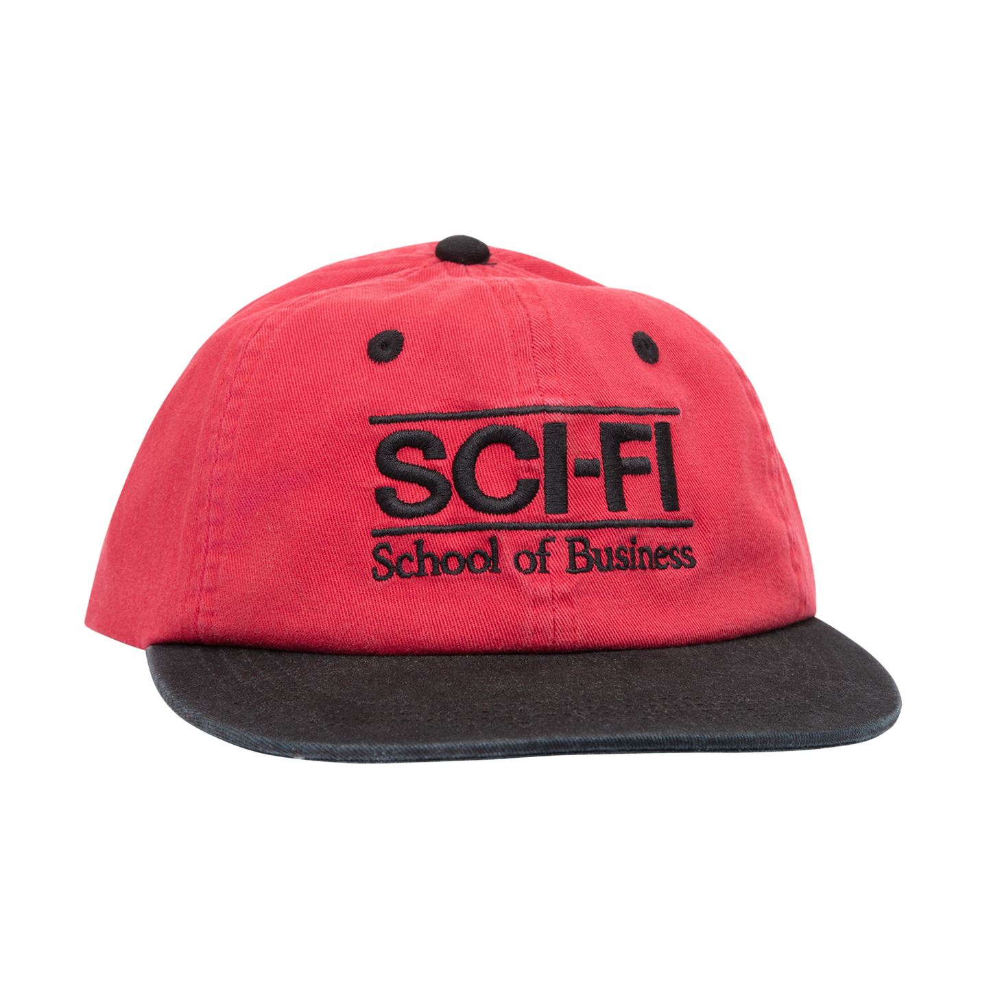 SCI-FI FANTASY - School Of Business Cap Red/Black