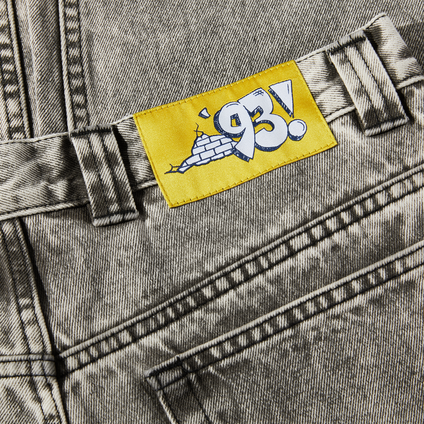 POLAR SKATE CO. - '93! Denim Acid Black