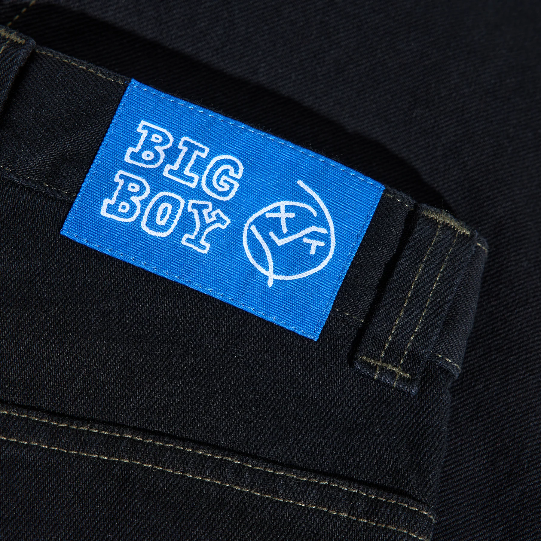 POLAR SKATE CO. - Big Boy Pants Black/Dark Olive