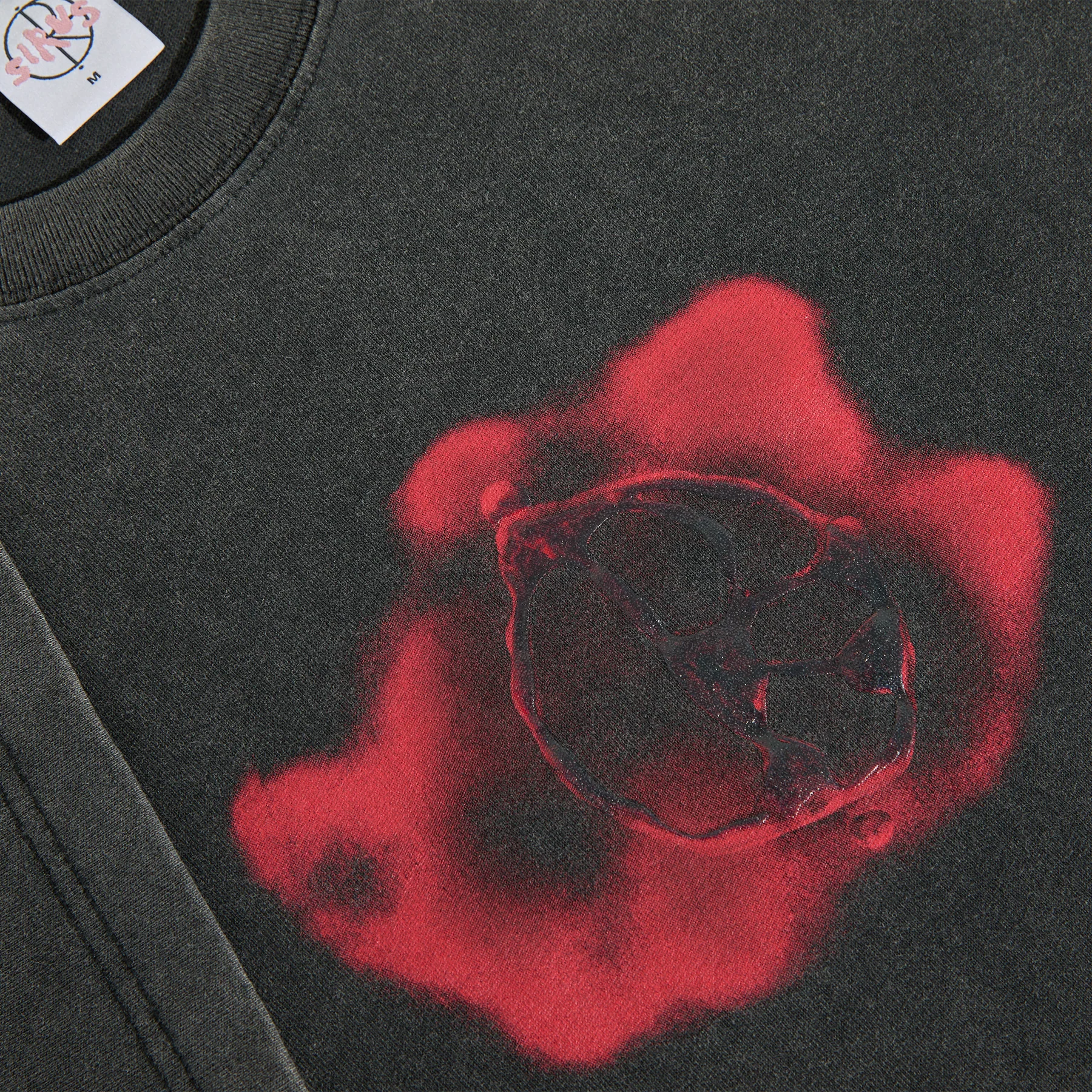 POLAR SKATE CO. - Metal Logo Tee Silver Black