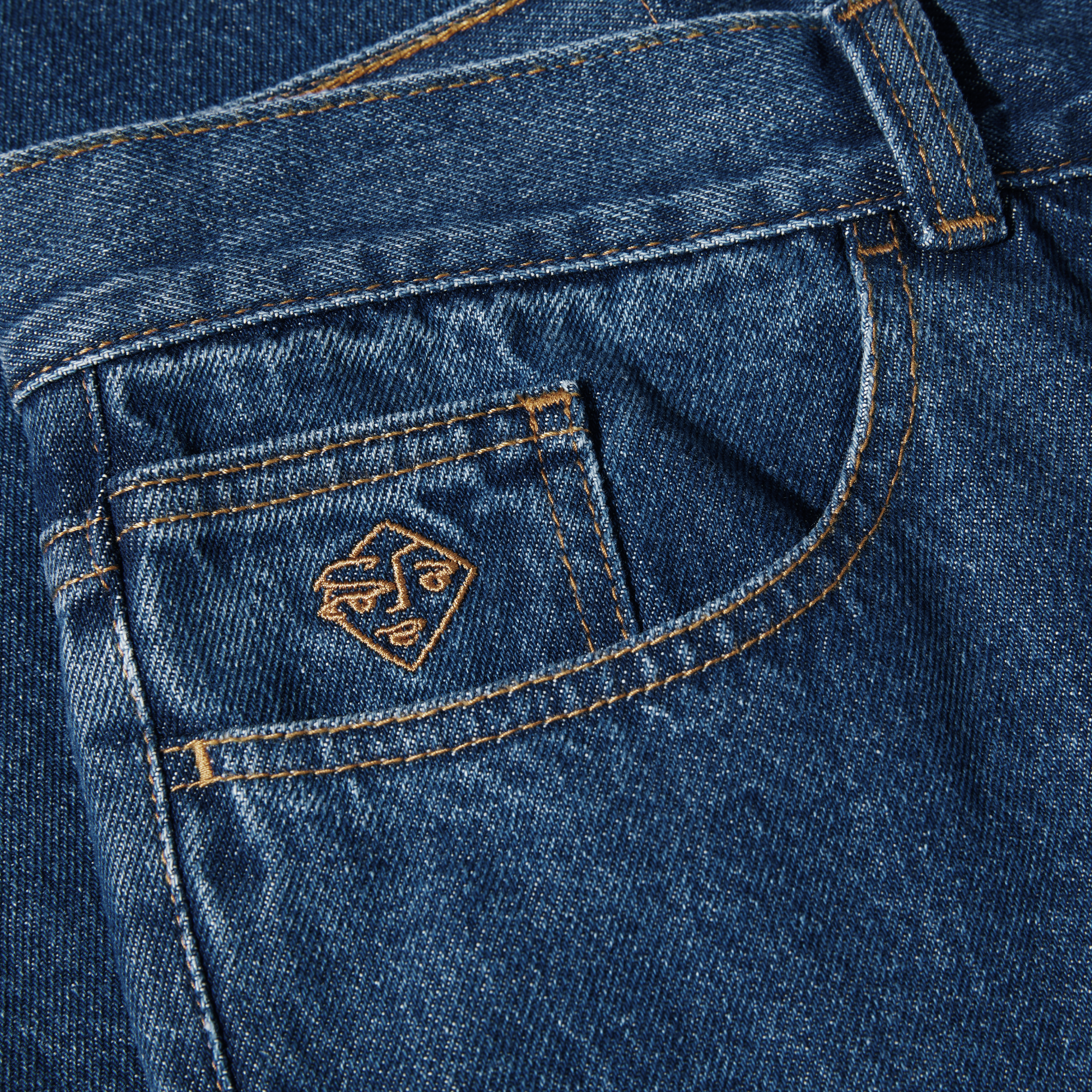 POLAR SKATE CO. - 89! Denim Dark Blue