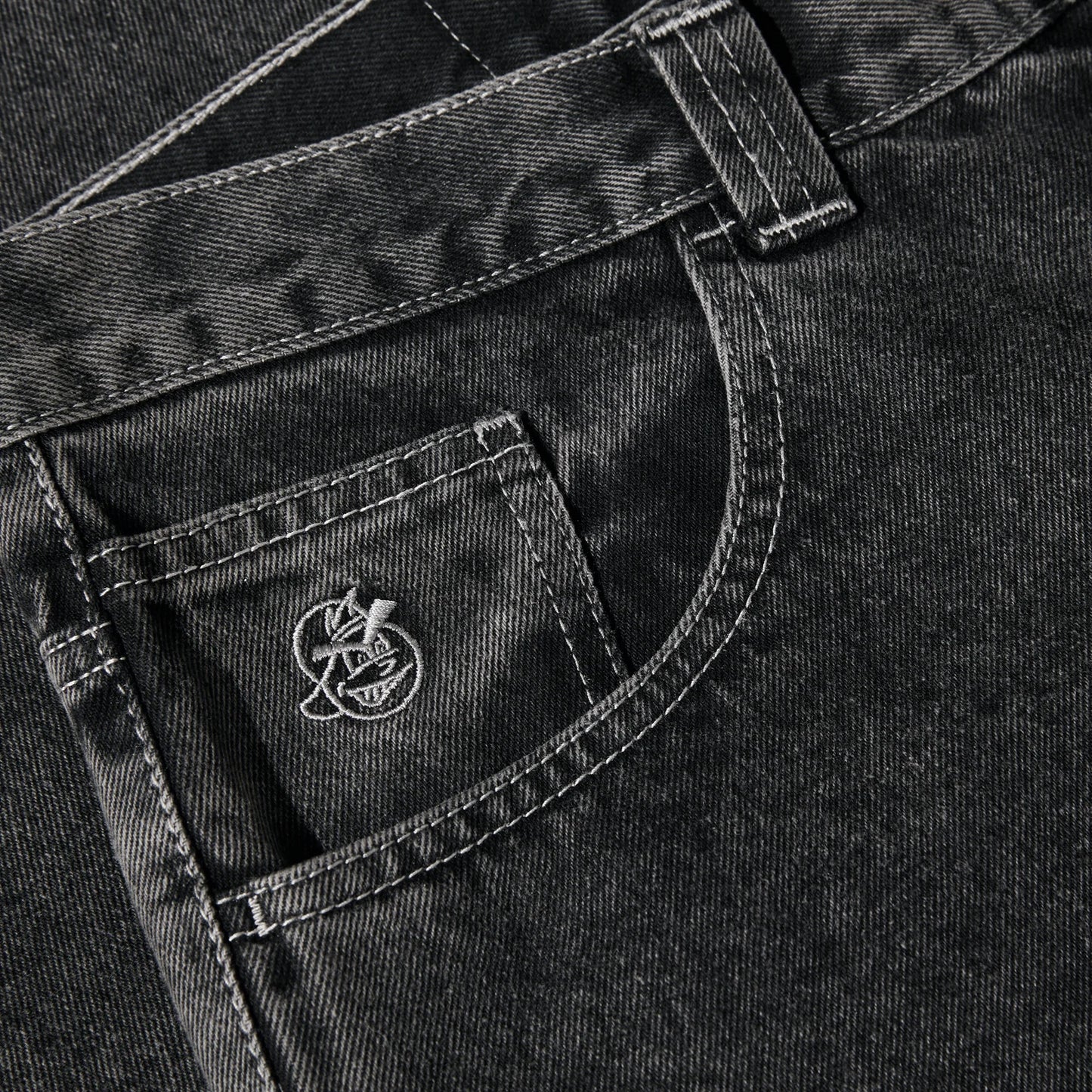 POLAR SKATE CO. - '93! Denim Silver Black
