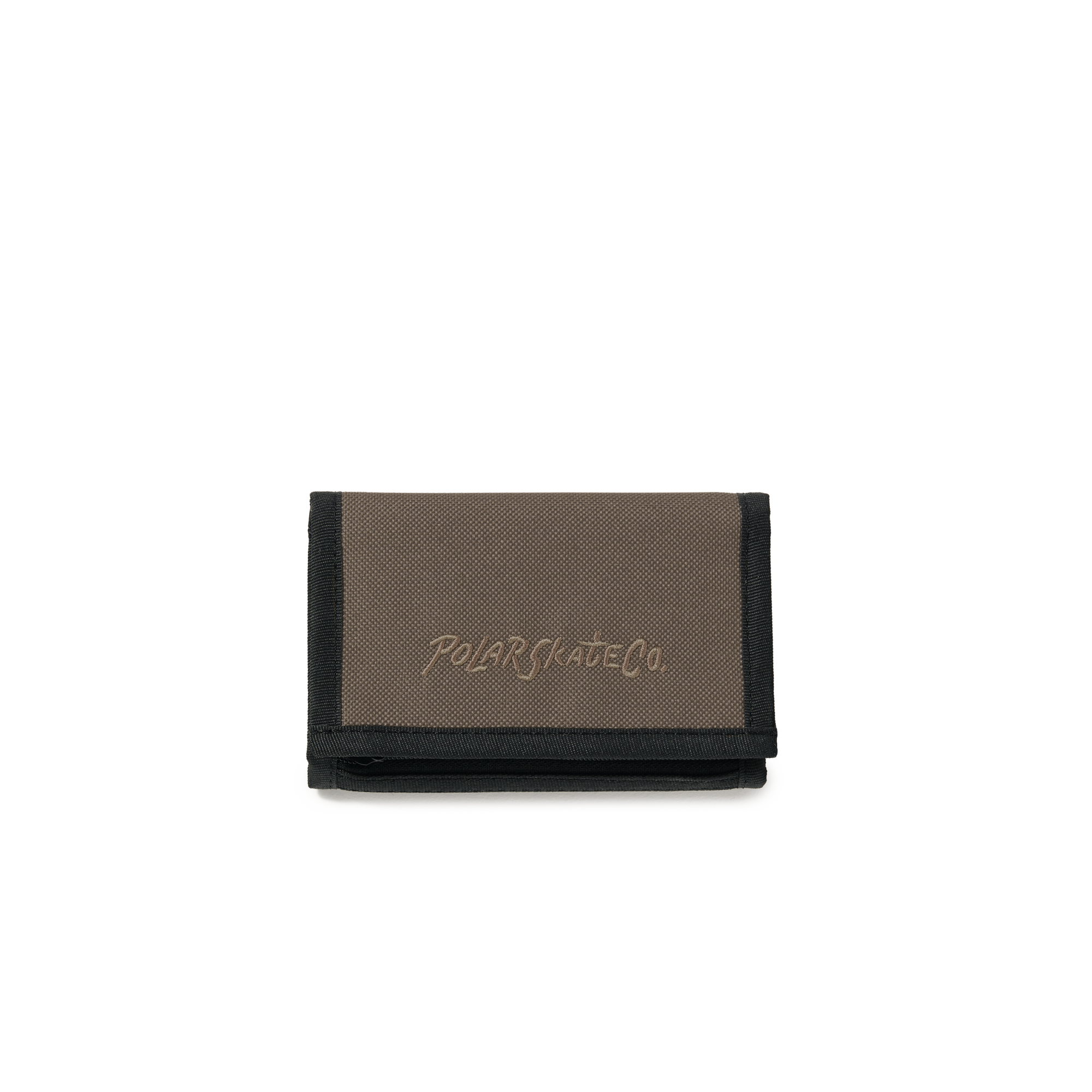 POLAR SKATE CO. - Surf Logo Key Wallet Grey Brown