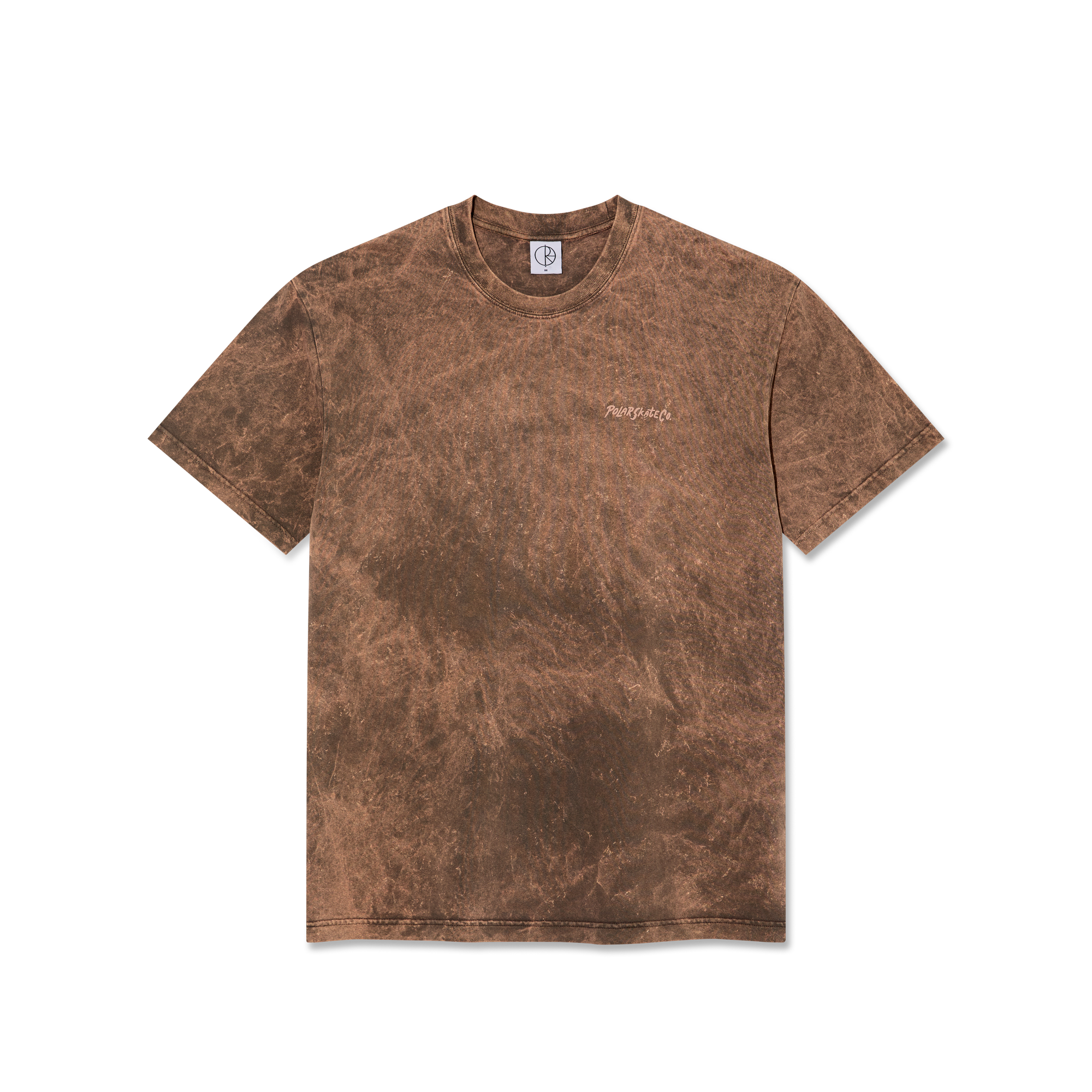 POLAR SKATE CO. - Surf Logo Tee Acid Brown