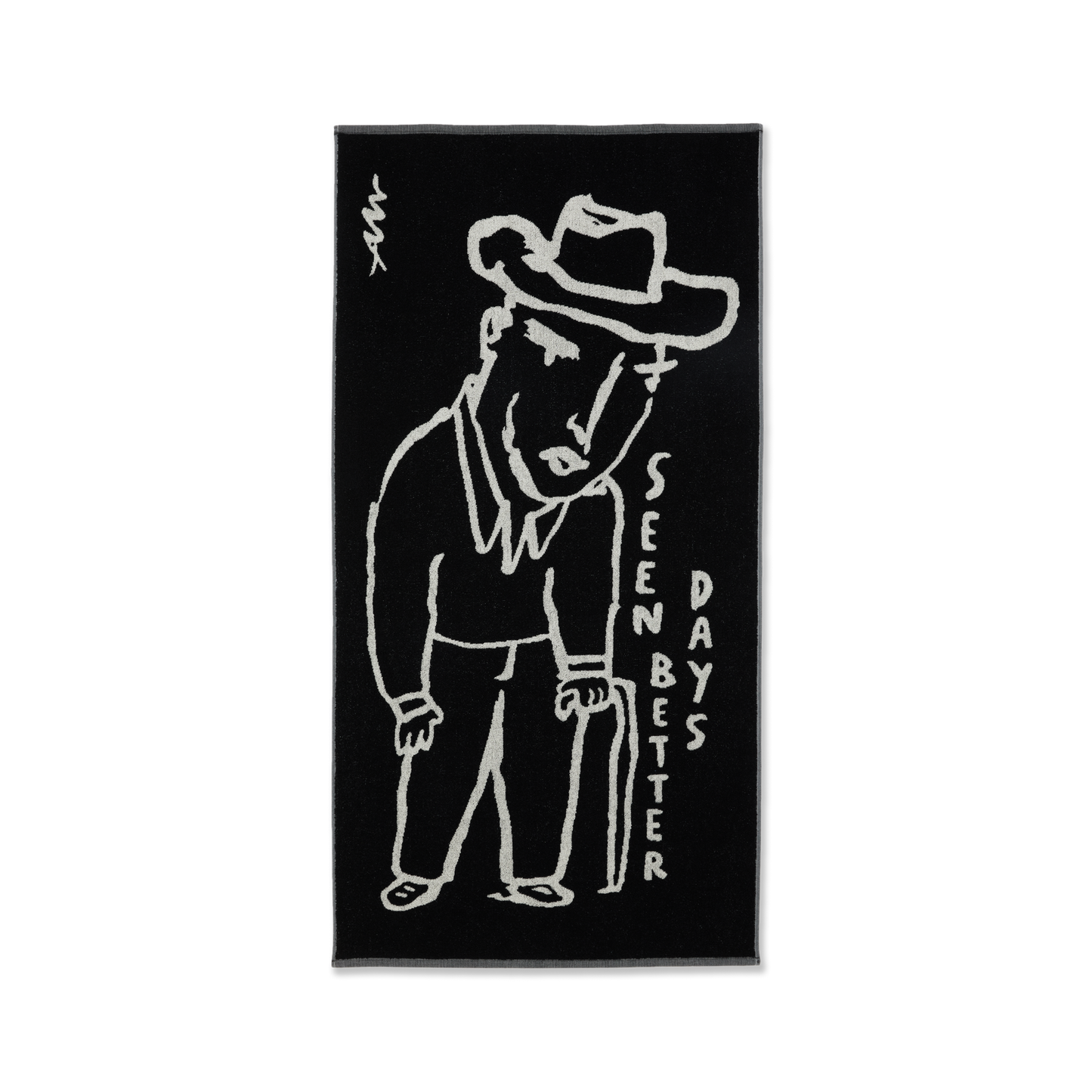 POLAR SKATE CO. - Seen Better Days Towel Black