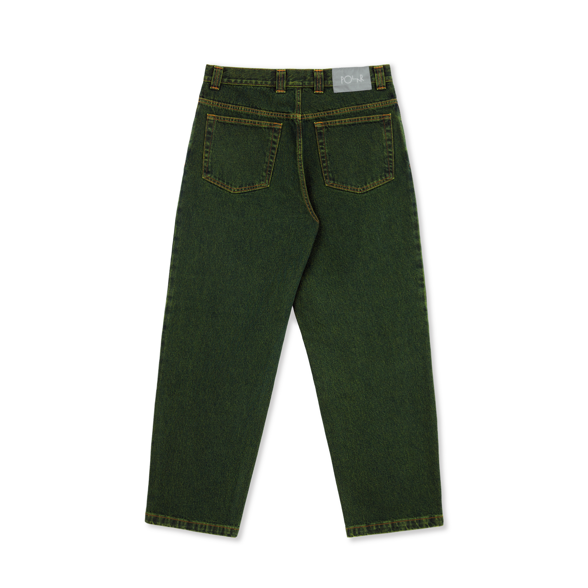 POLAR SKATE CO. - '93! Pants Chartreuse Blue