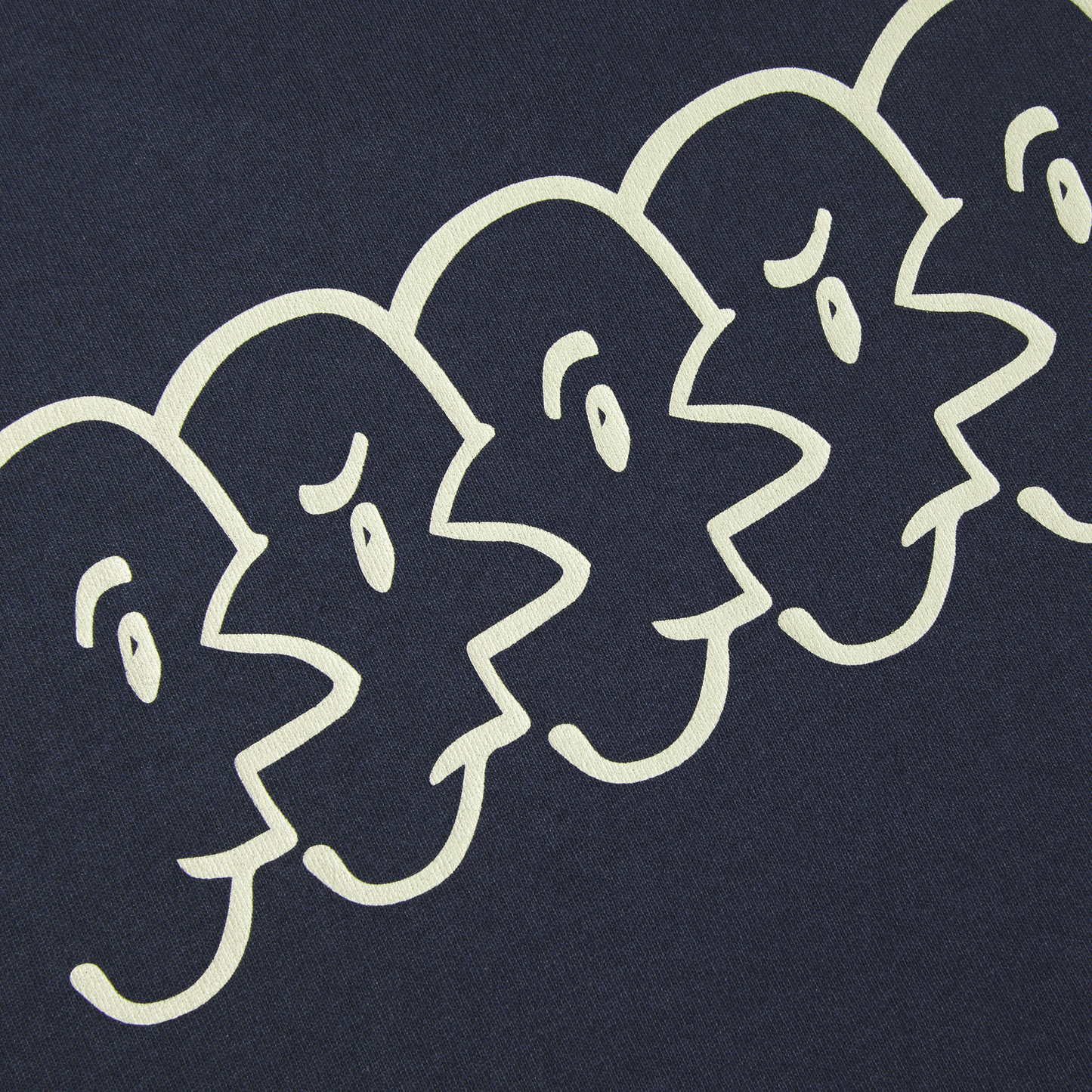 POLAR SKATE CO. - Faces Tee New Navy