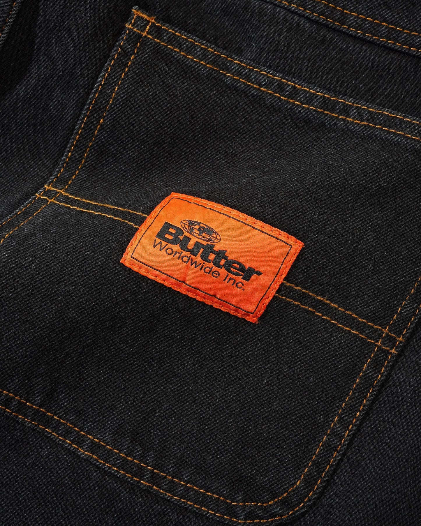 BUTTER GOODS - Santosuosso Denim Pants Washed Black