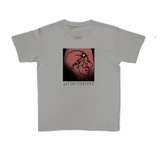 LATE NITE STARS - Star Head Tee Grey