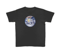 LATE NITE STARS - World Tee Black