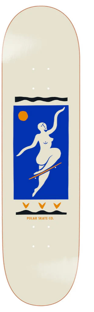 POLAR SKATE CO.  - Team No Comply Cream - 8.75