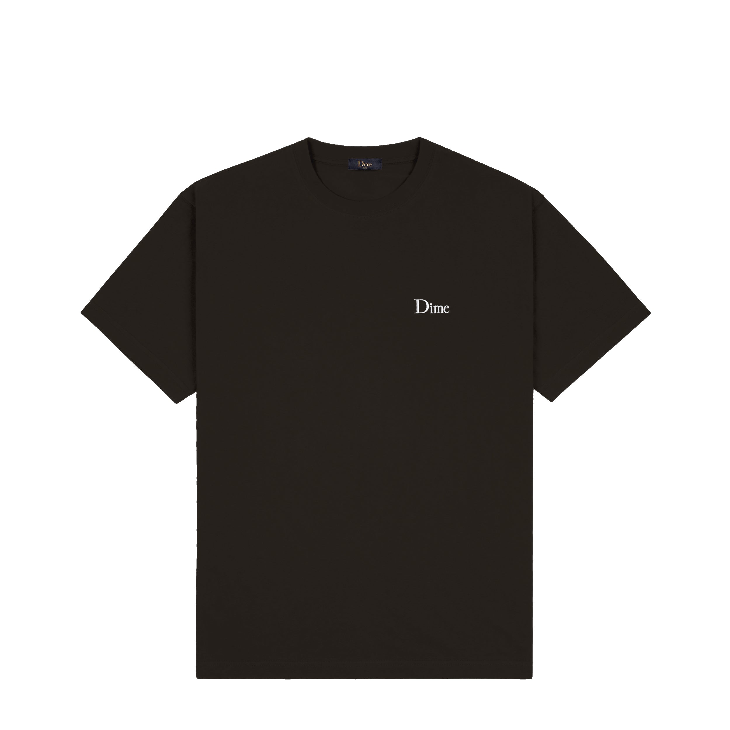 DIME - Classic Small Logo Tee Vintage Black