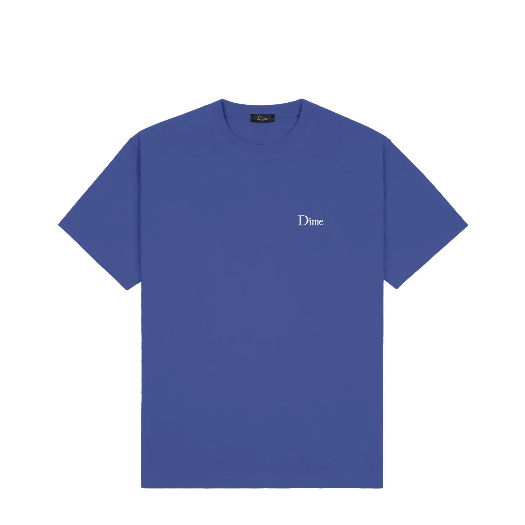 DIME - Classic Small Logo Tee Indigo – Deli Skate Supply