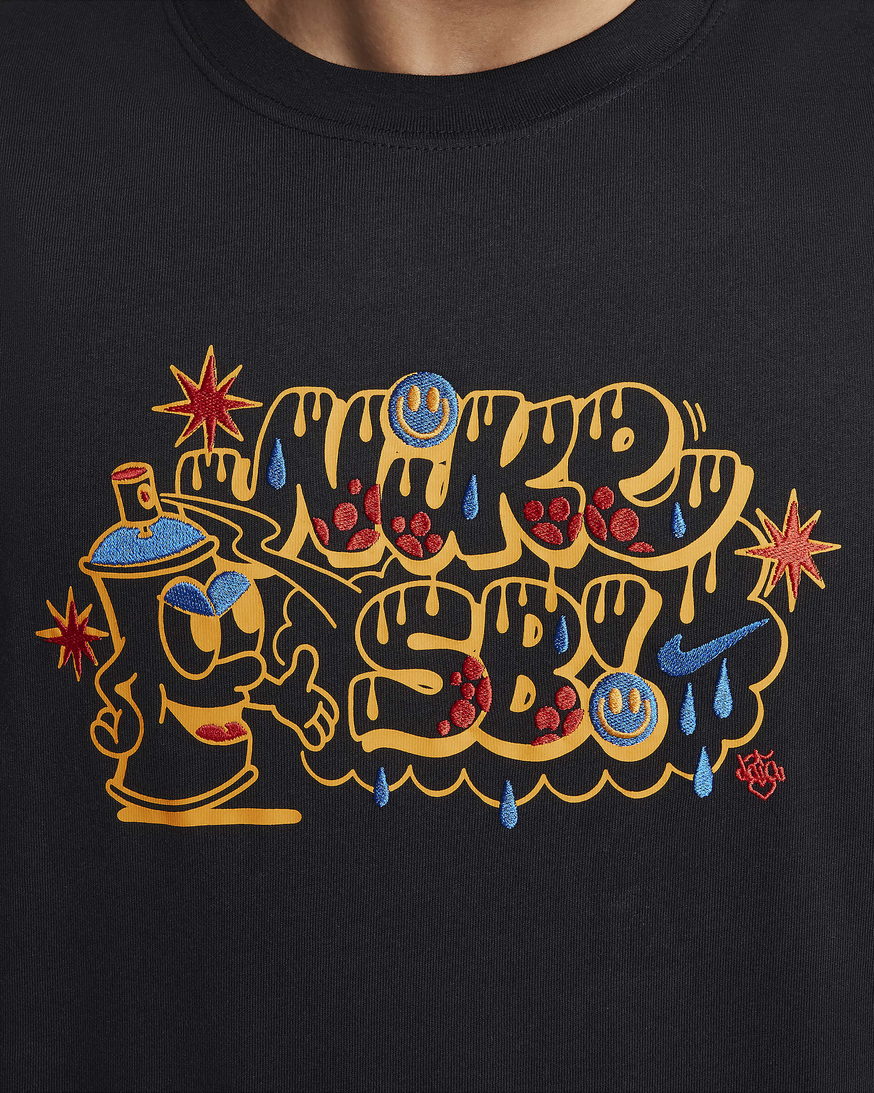 NIKE SB - Graffiti Tee Black