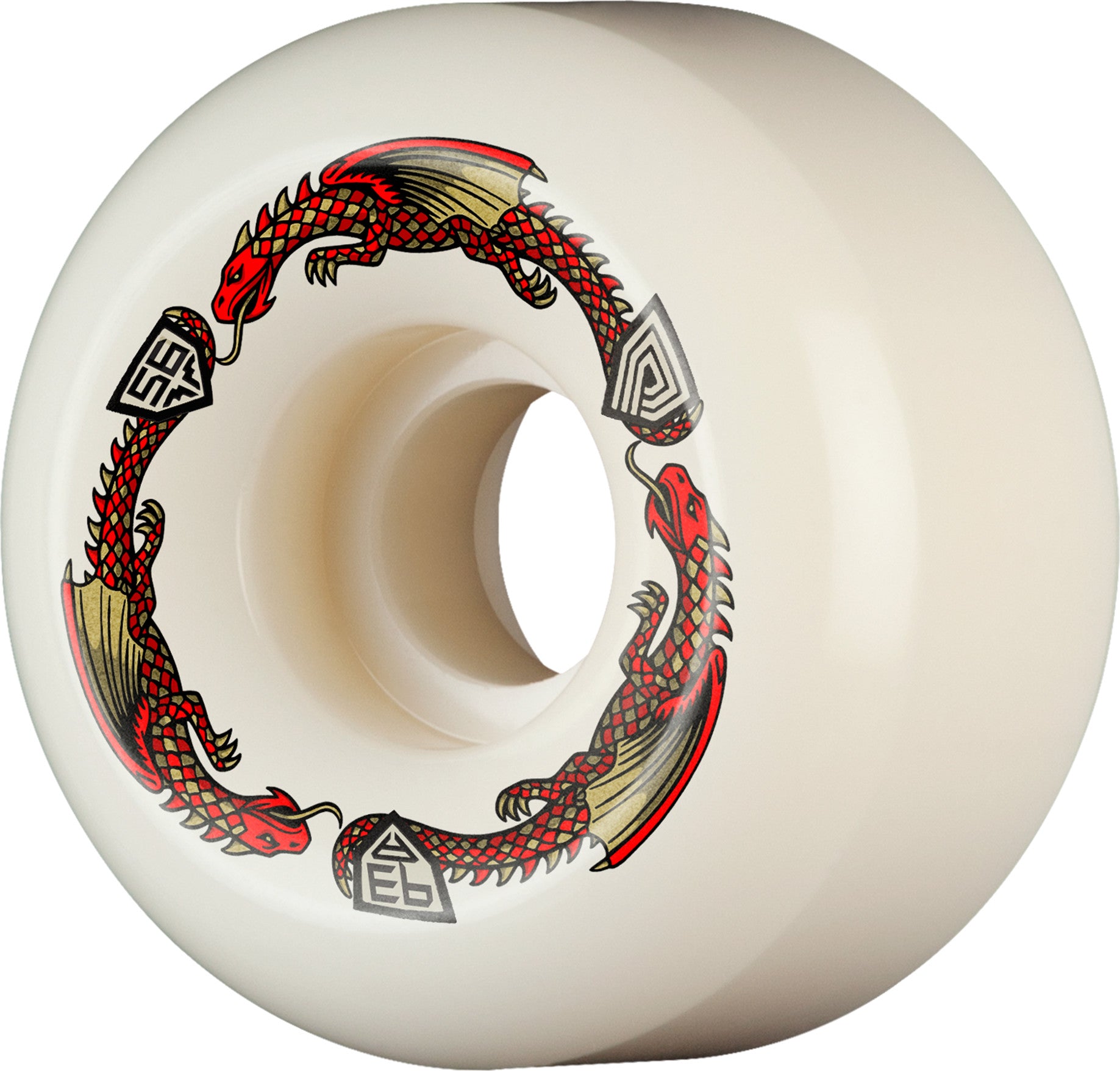 POWELL PERALTA パウエル DRAGON FORMULA 56mm POWELL PERALTA - 56mm Dragon Formula Red V6 93A – Deli Skate Supply