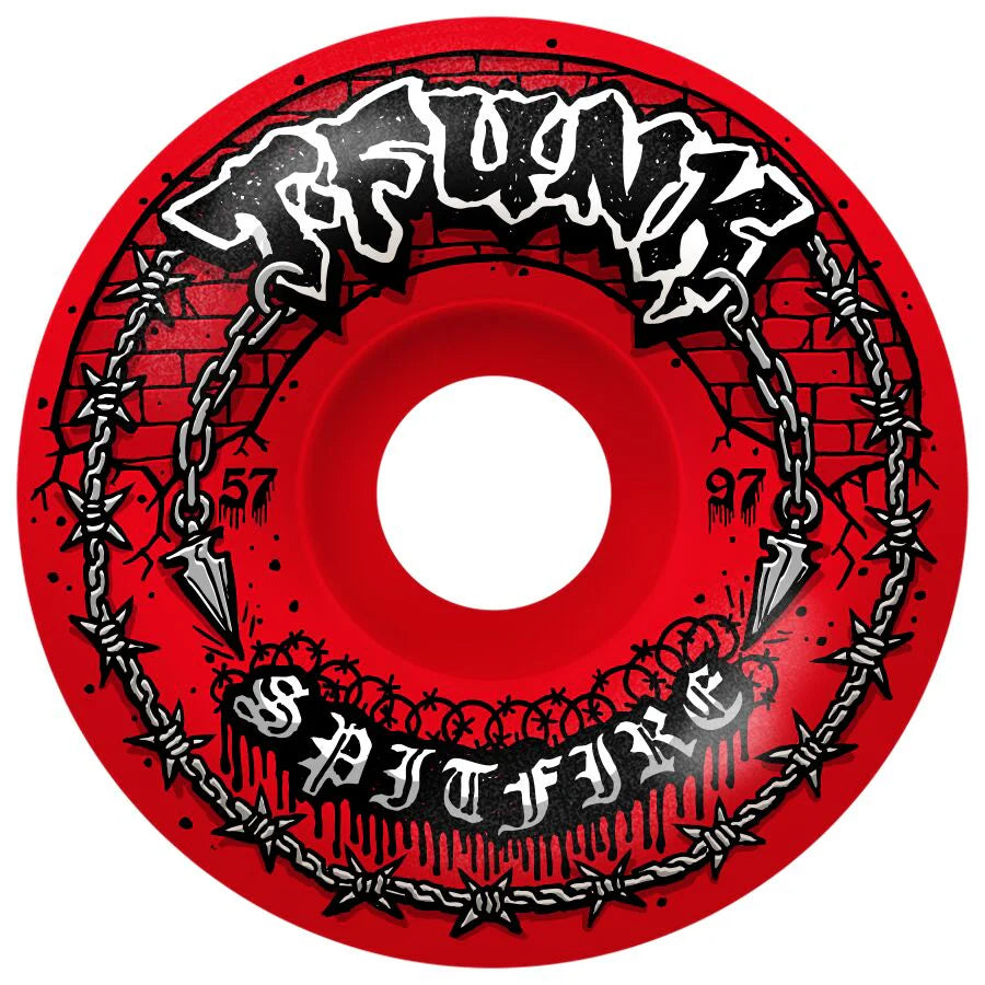 SPITFIRE - 57mm T-Funk Raw Radial Full 97a – Deli Skate Supply