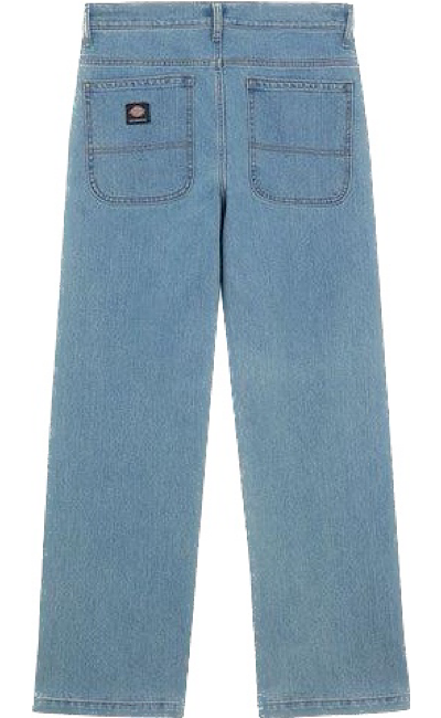 DICKIES - Skateboarding Wingville Loose Fit Jeans Light Denim