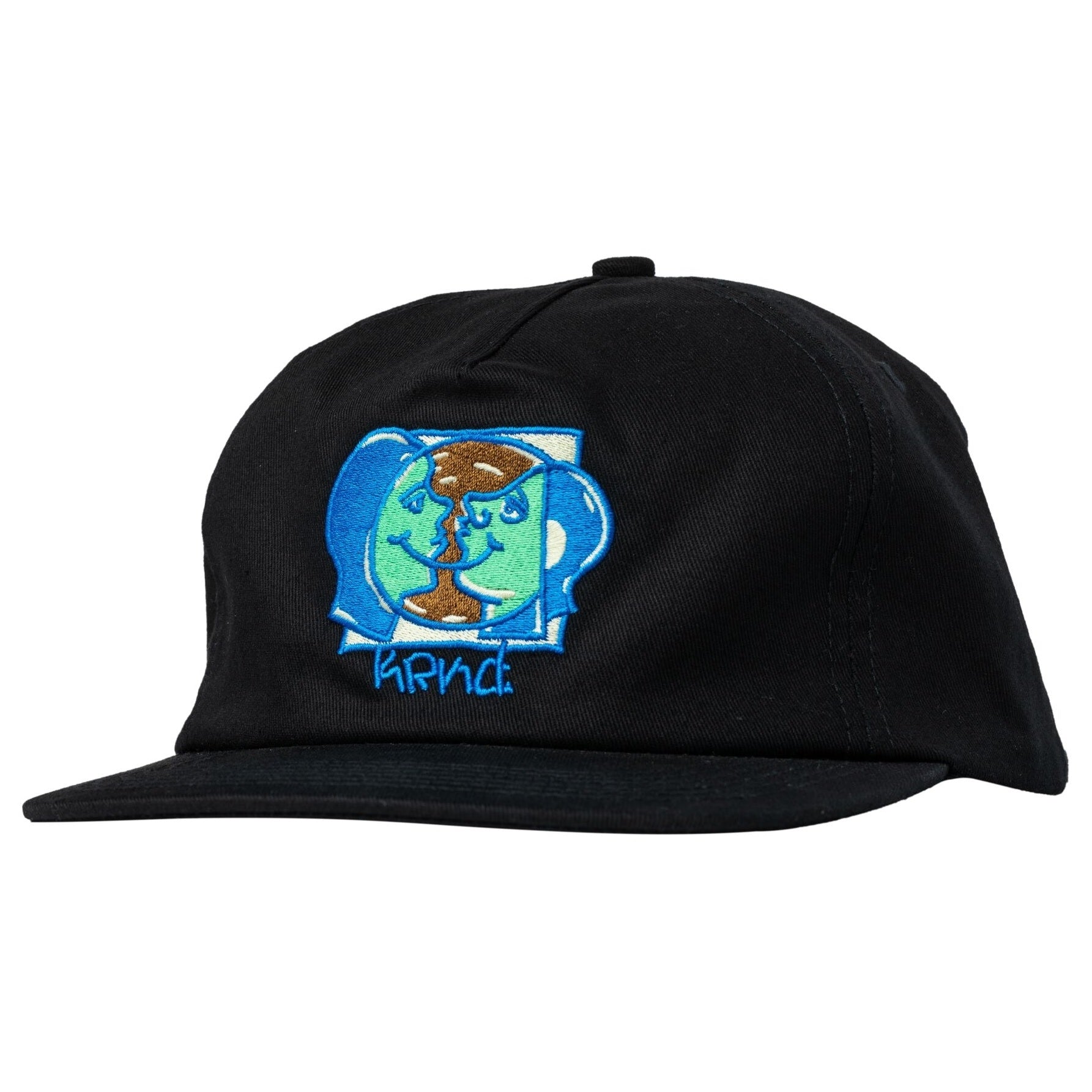 KROOKED - Moon Smile Snapback Black