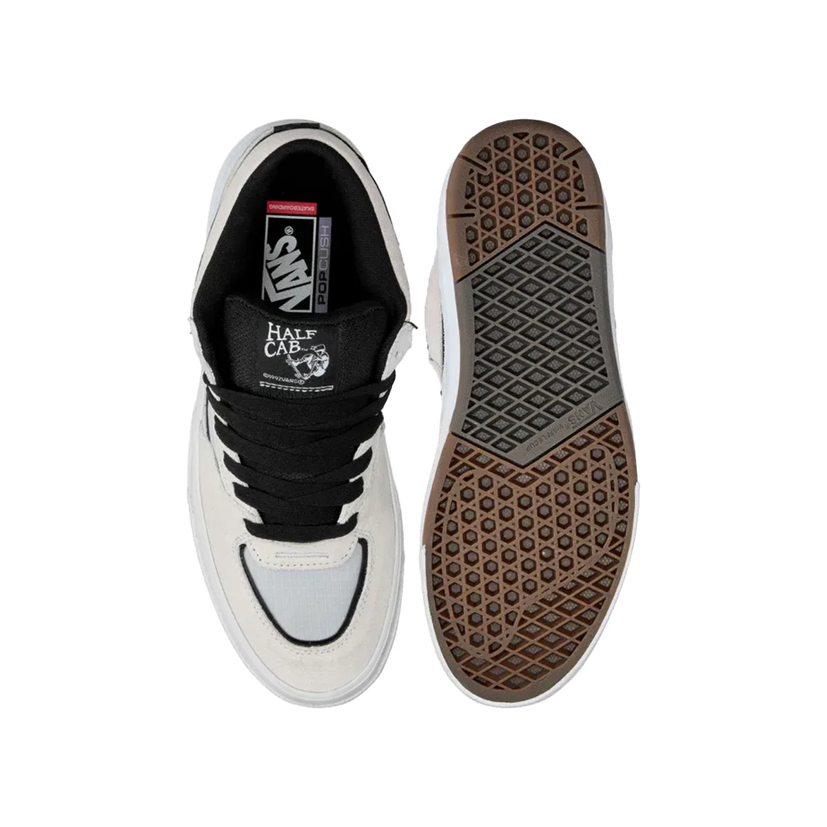 VANS - Skate Half Cab Wafflecup White/Black